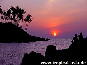 Sonnenuntergang in Goa © Dr. Sandeep Jain - Dreamstime.com